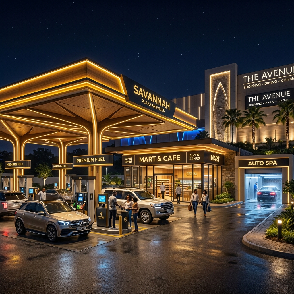 Station-Service — Grand Mall de Conakry